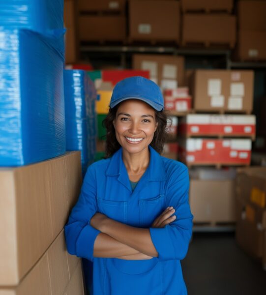 Warehouse Worker Portrait Warehouse Worker Portrait